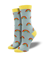 Load image into Gallery viewer, On The Bright Side Bamboo Women&#39;s Socks
