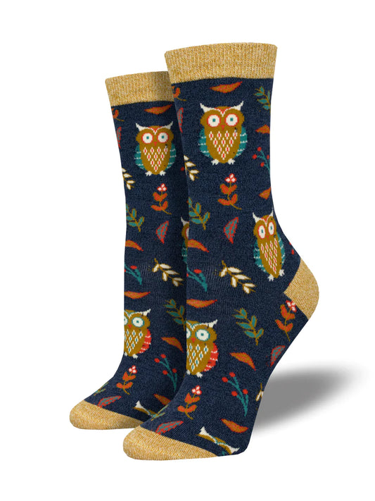 Cute Hoot Bamboo Socks