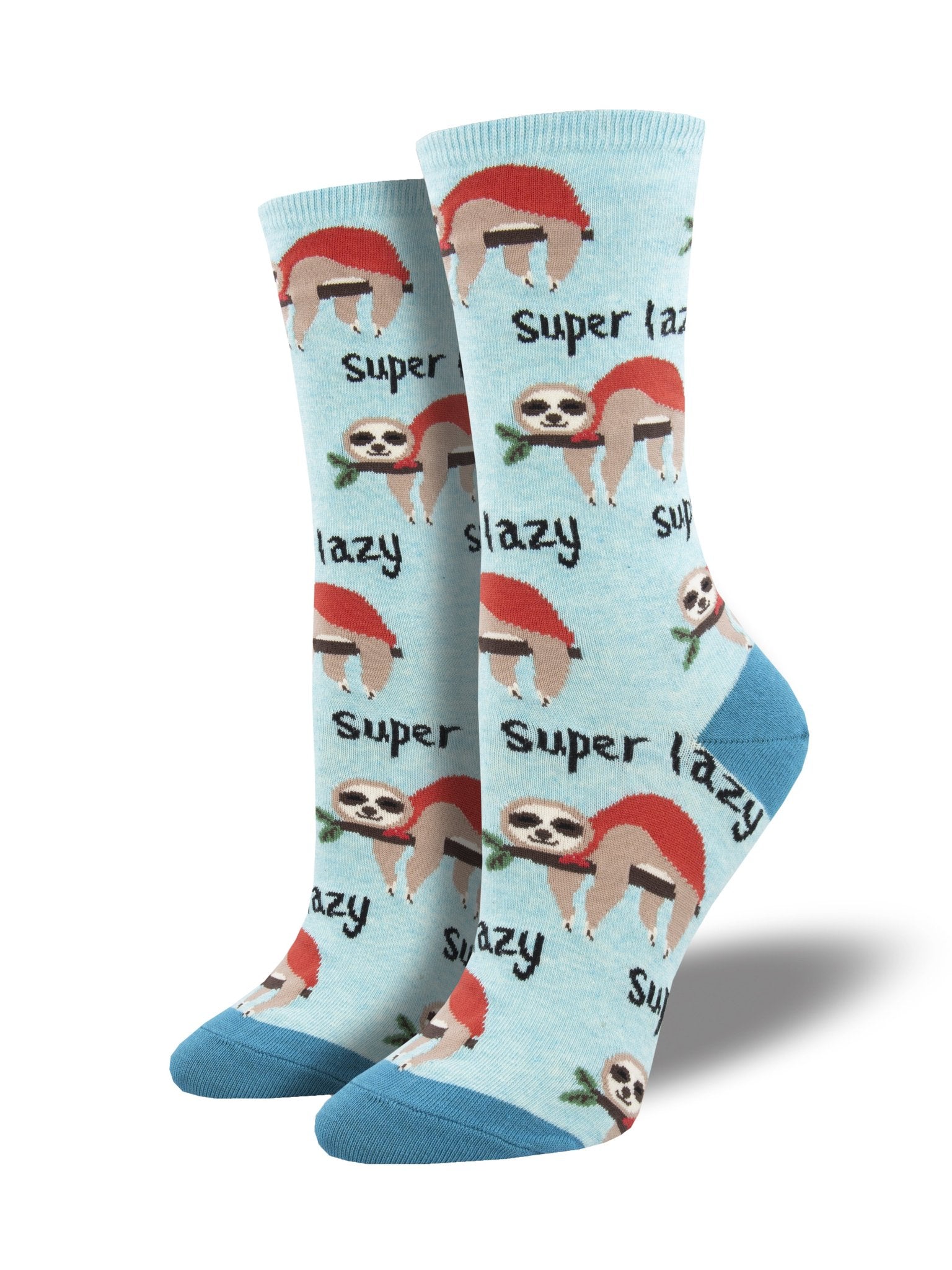 Super Lazy Women's Crew Socks