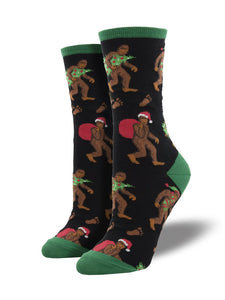 Big Foot Christmas Women's Socks
