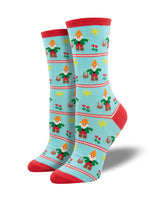 Load image into Gallery viewer, Garden Gnomes Women&#39;s Socks
