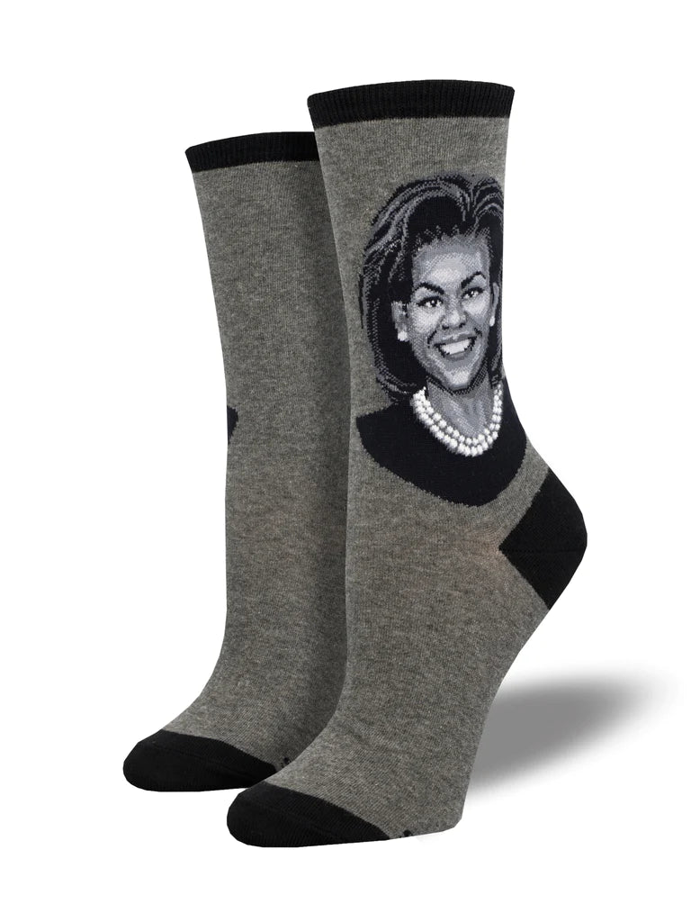 First Lady Michelle Women's Socks