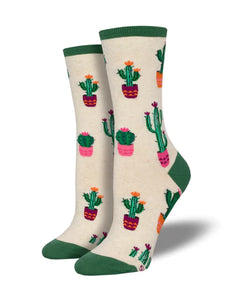 Court of Cactus Women's Crew Socks