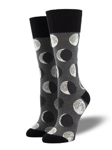 Many Moons Graphic Women's Boot Sock