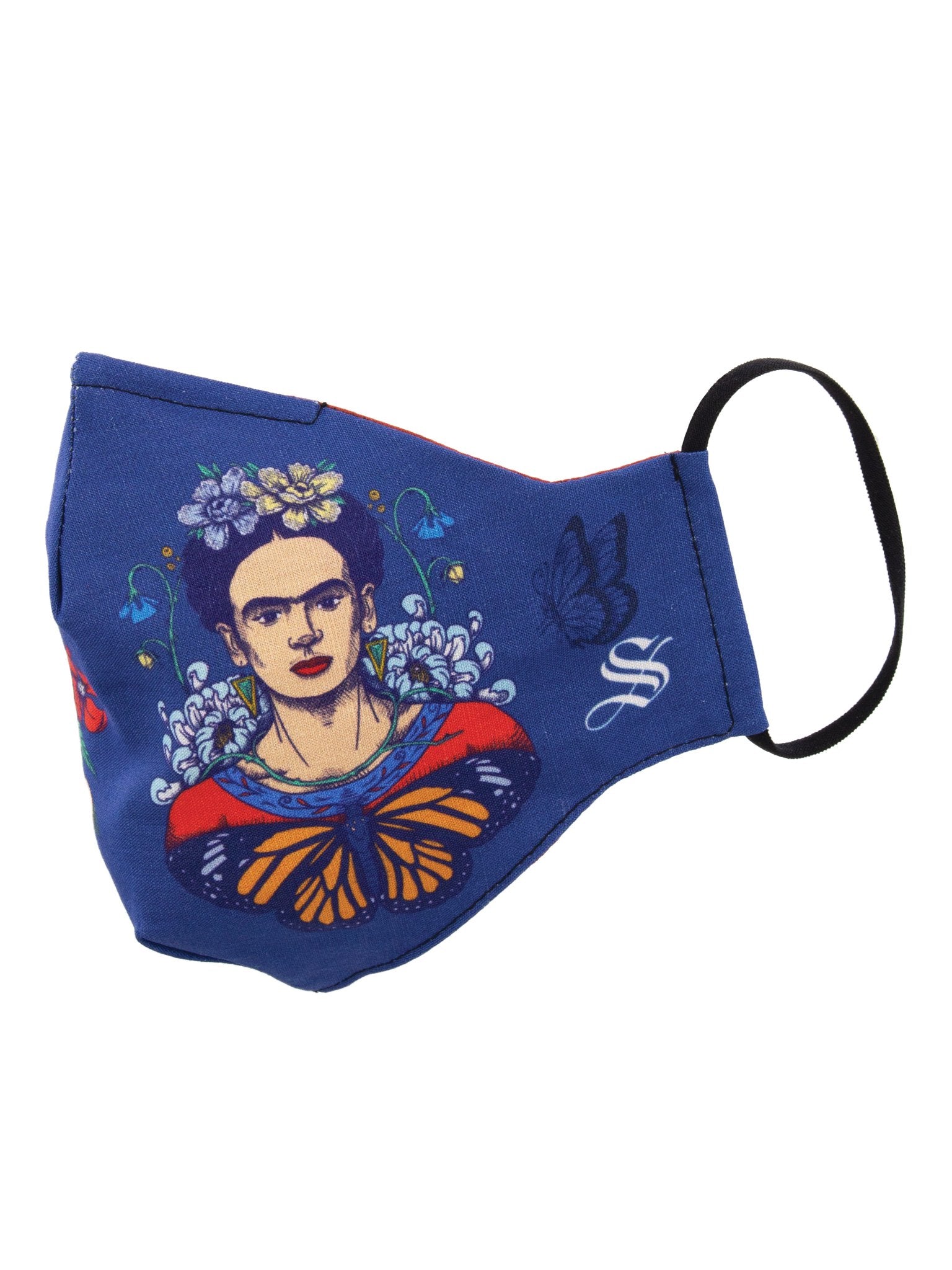Face Masks Frida Kahlo Butterfly