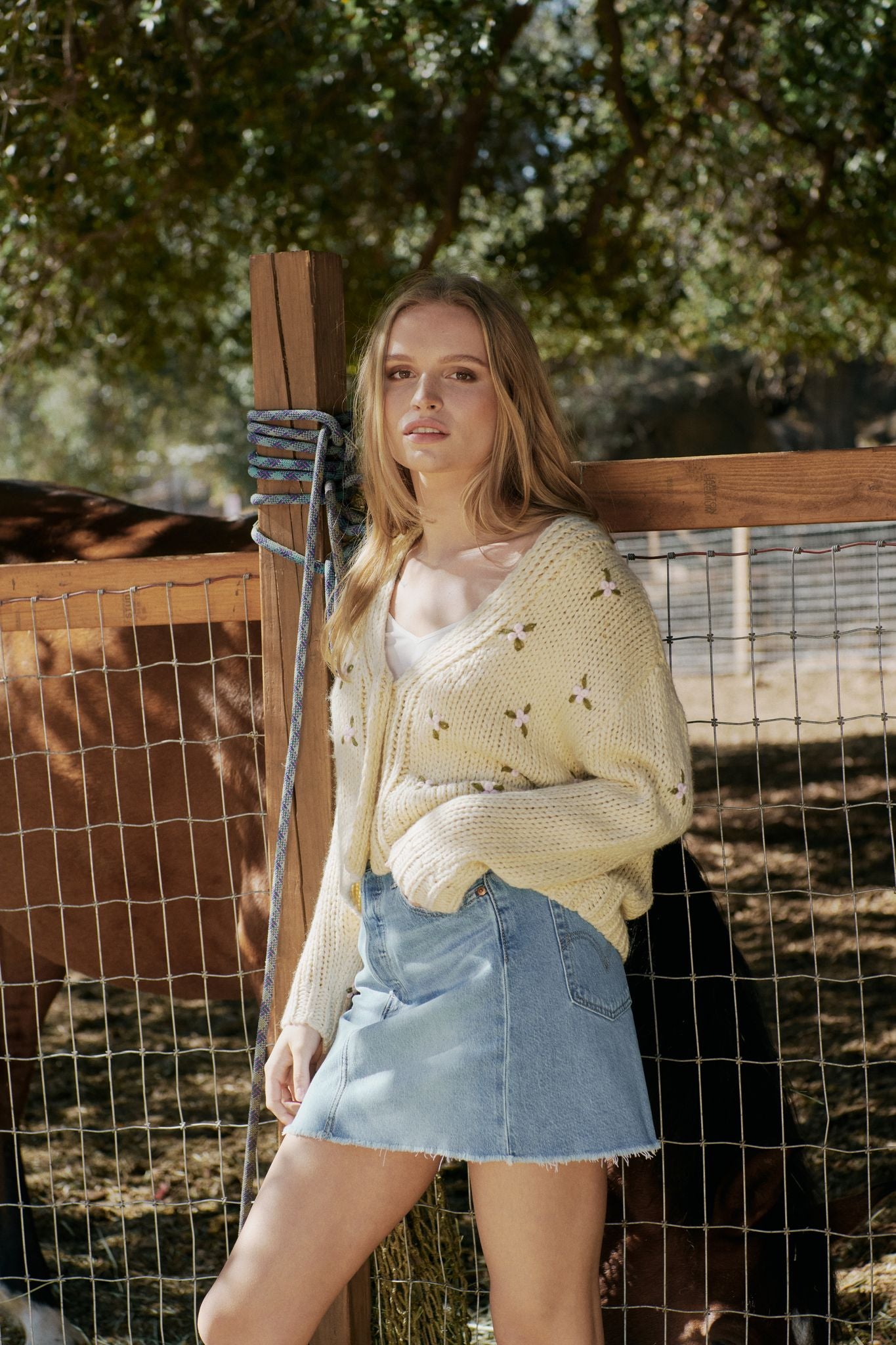 Olga Embroidered Sweater