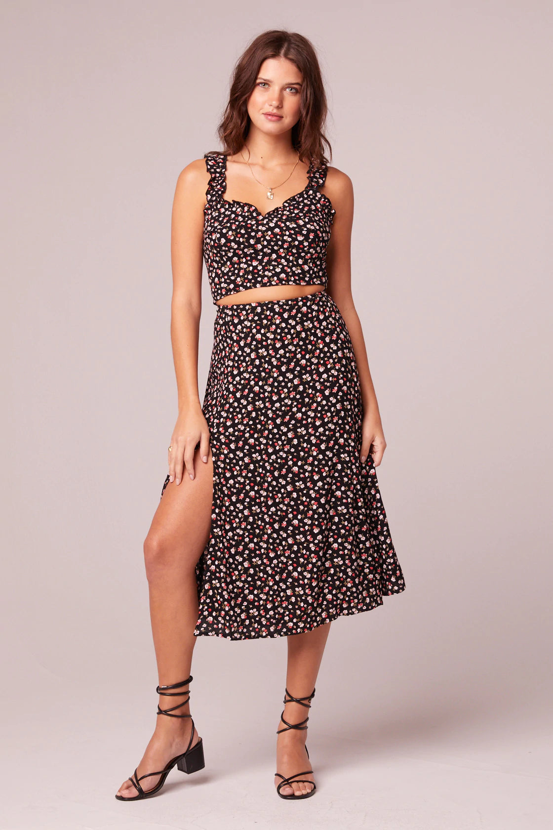 Tango In The Night Midi Skirt