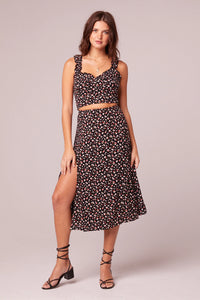 Tango In The Night Midi Skirt