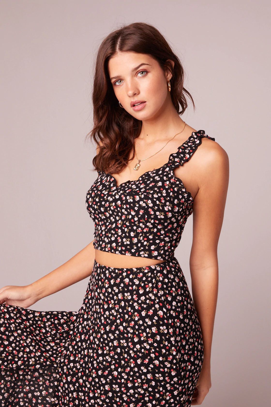 Tango In The Night Midi Skirt