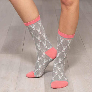 Stag Grey Socks