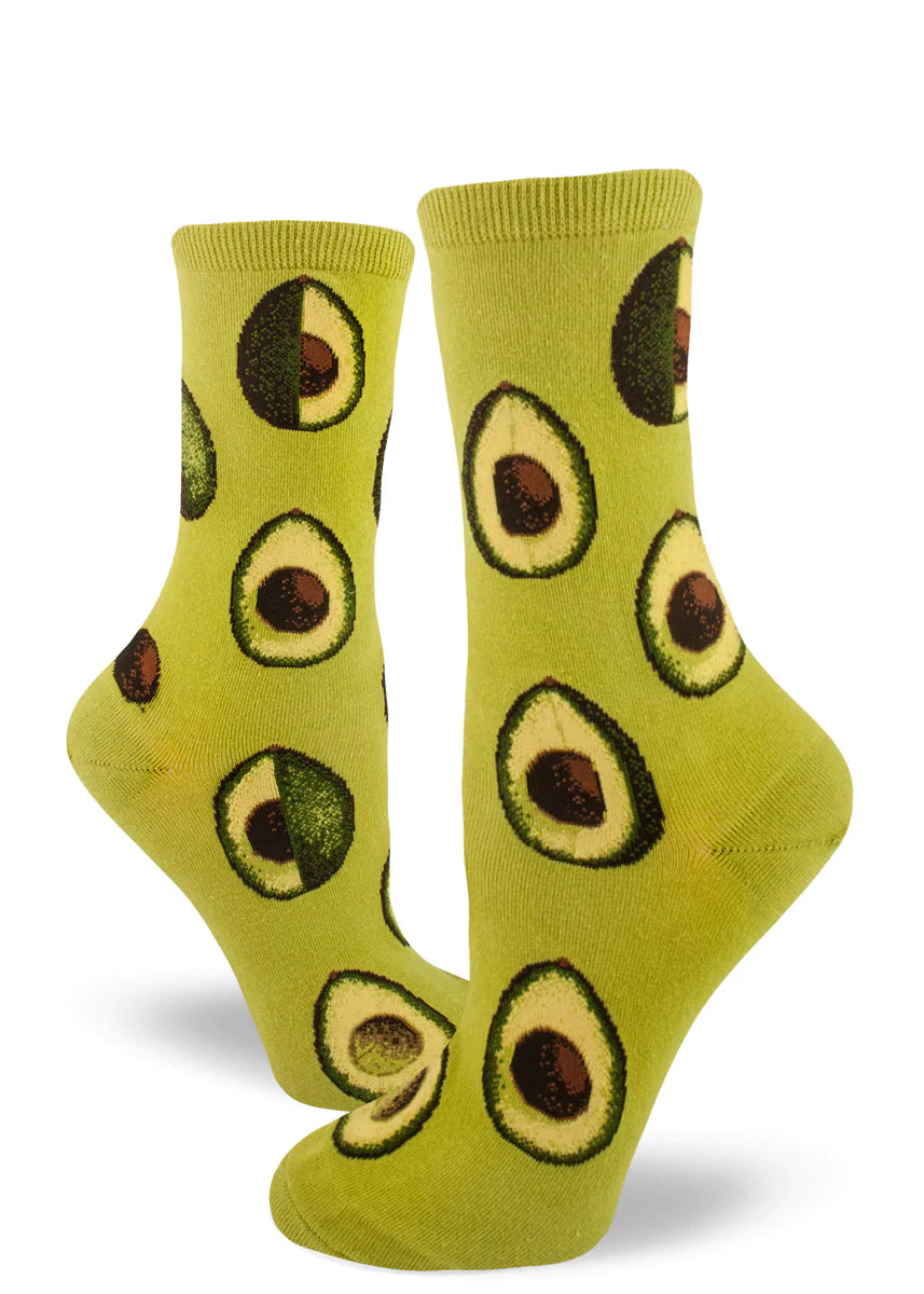 Avocado Phase Women's Crew Socks