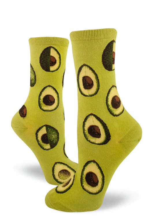 Avocado Phase Women's Crew Socks