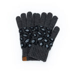 Load image into Gallery viewer, Ultra-Soft Snow Leopard Gloves
