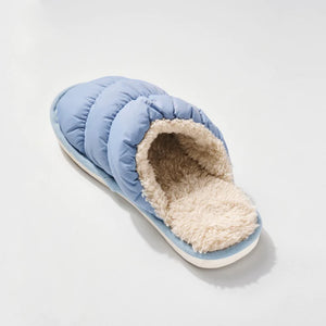 Puffy Faux Fur Lined Slippers