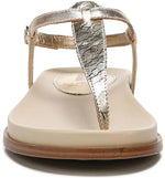 Load image into Gallery viewer, Naomi Thong Sandals Gold Leather
