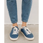 Load image into Gallery viewer, Ibiza Classic Leather Sneaker Marine Blue
