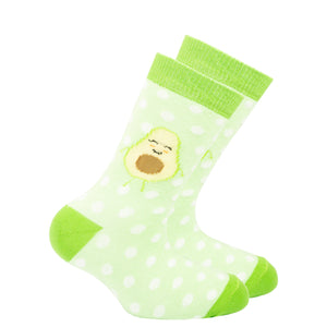 Kid's Avocado Dot Socks