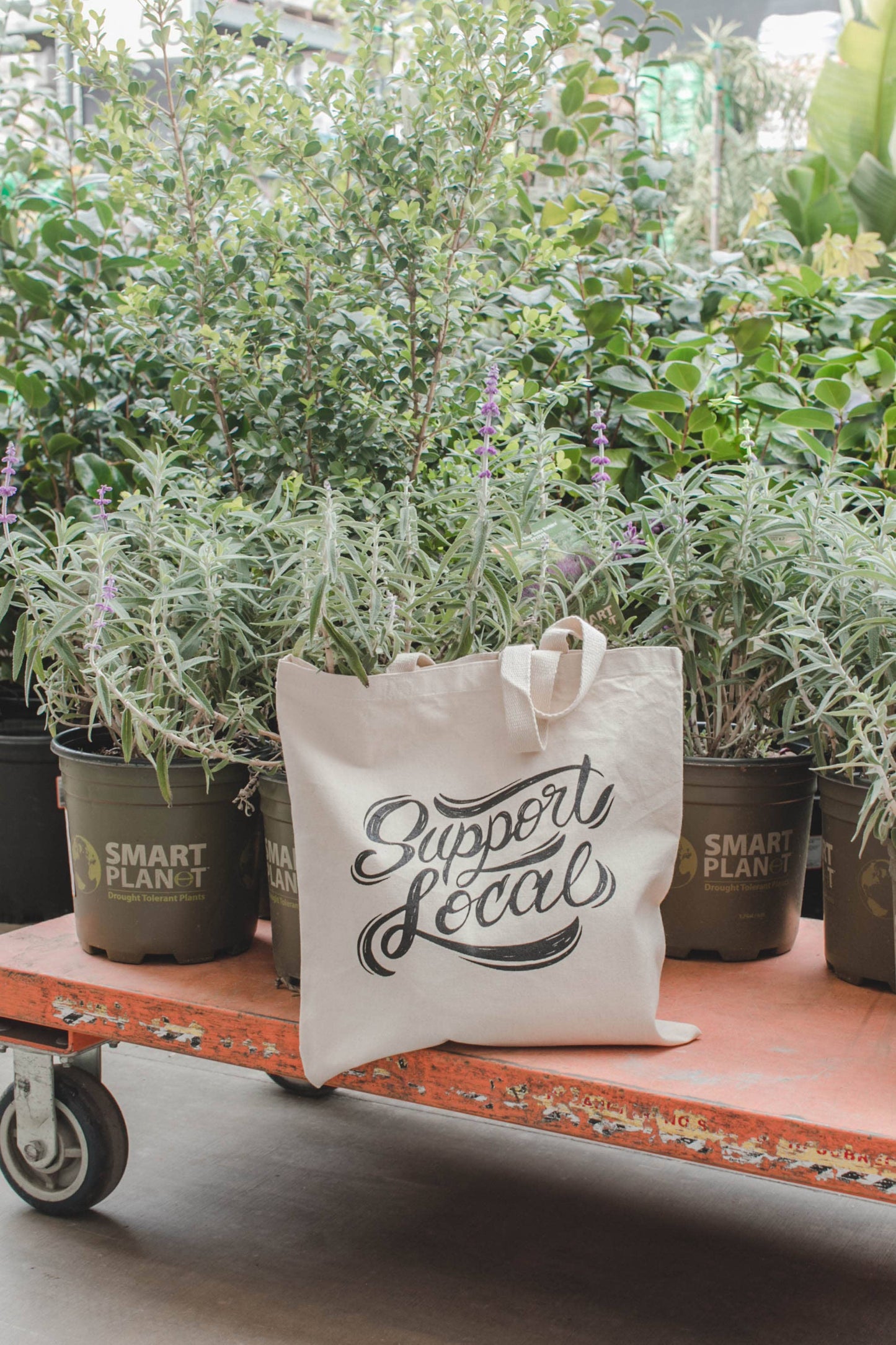 Support Local Shop Small Tote Bag