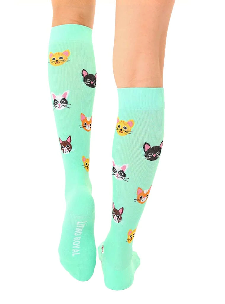 Cat Compression Knee Socks