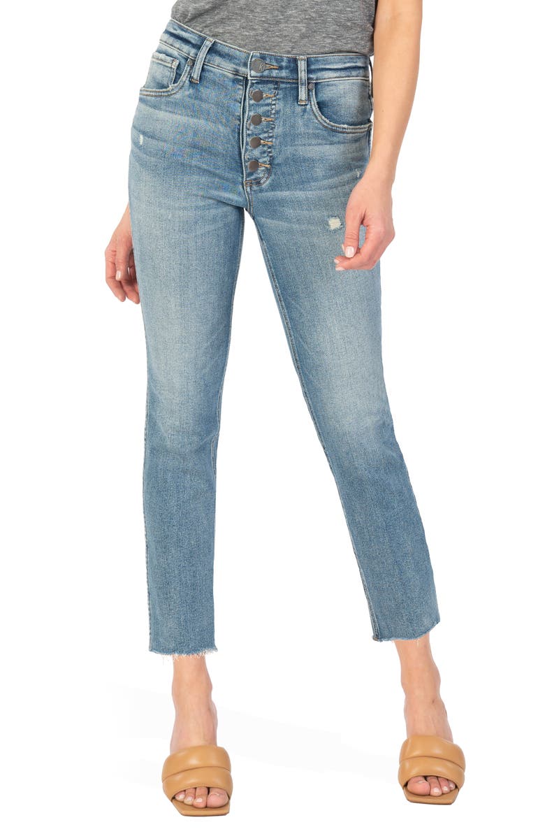 Rachael High Rise Mom Jean Imagined Wash