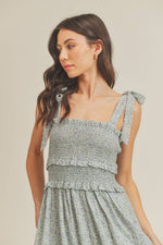 Load image into Gallery viewer, Irina Smocked Midi Dress
