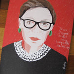 Load image into Gallery viewer, Bader Ginsburg Blank Greeting Card
