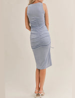 Load image into Gallery viewer, Love Galore Ruched Midi Dress
