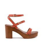 Load image into Gallery viewer, Double Dip Sandal Orange
