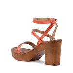 Load image into Gallery viewer, Double Dip Sandal Orange
