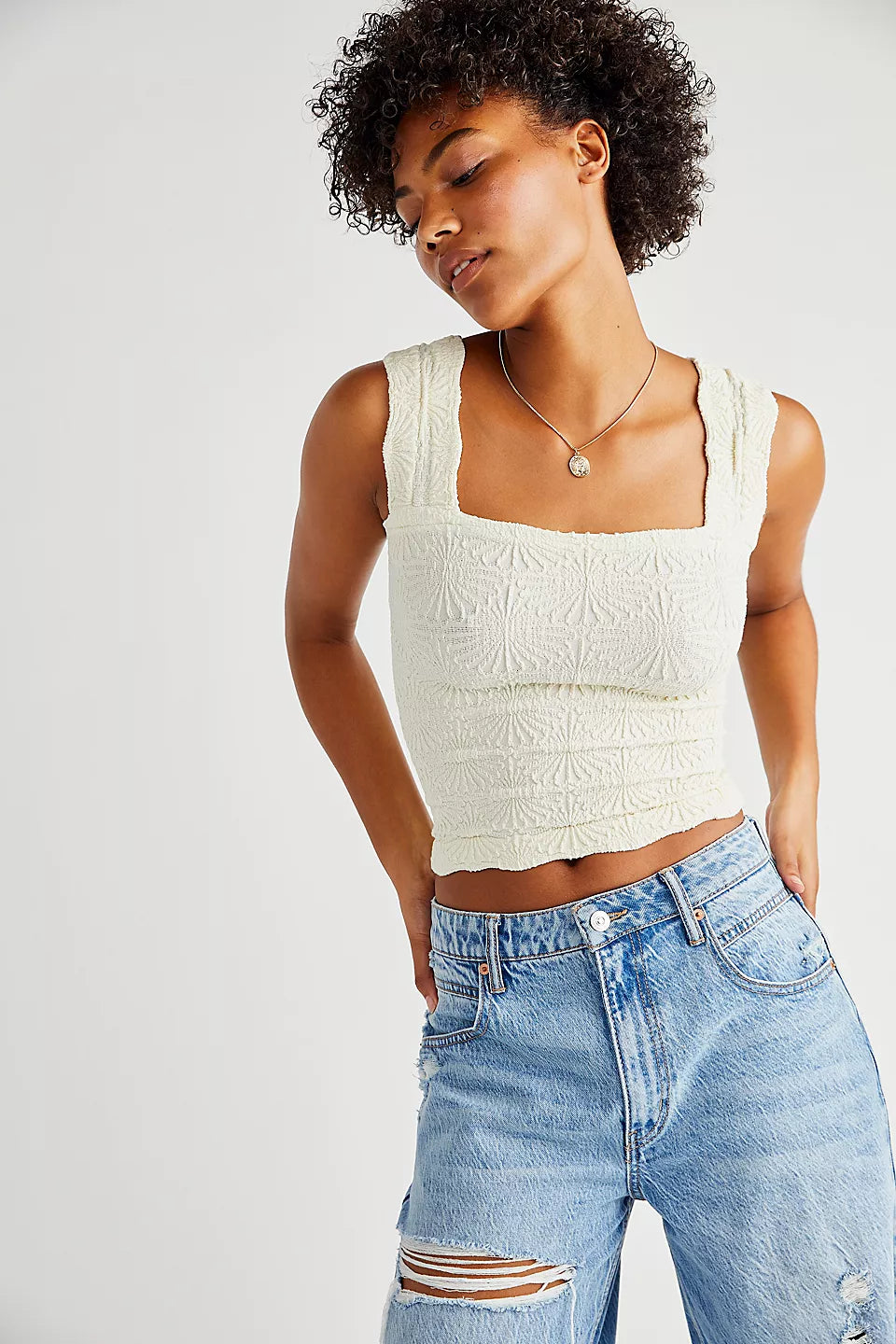 Love Letter Cami Top - Ivory
