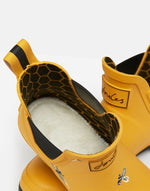 Load image into Gallery viewer, Wellibobs Short Rainboot - Yellow Bees
