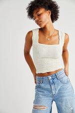 Load image into Gallery viewer, Love Letter Cami Top - Ivory
