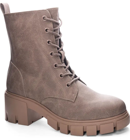 Newz Bootie - Taupe