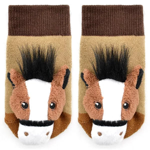 Derby Pony Horse Boogie Toes Rattle Toddler Socks