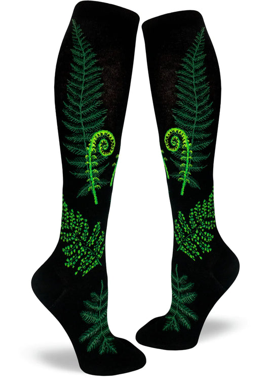 Fern's and Fiddleheads Women's Knee Highs