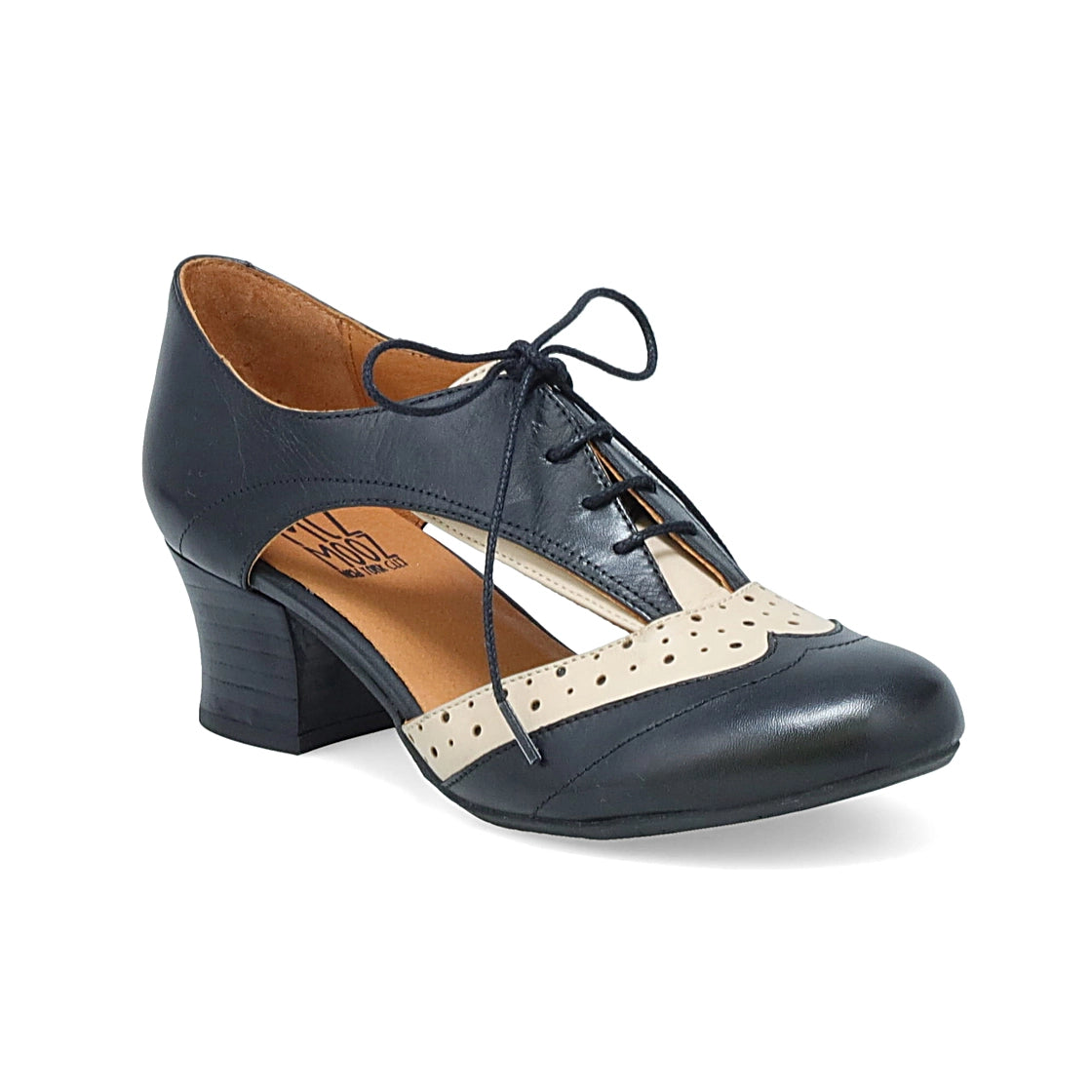 Fleur Oxford Heel