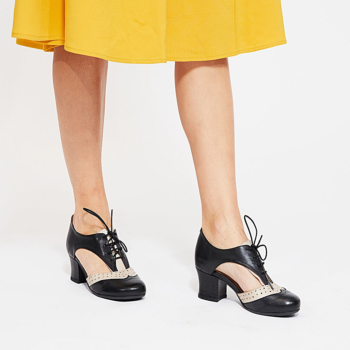 Fleur Oxford Heel