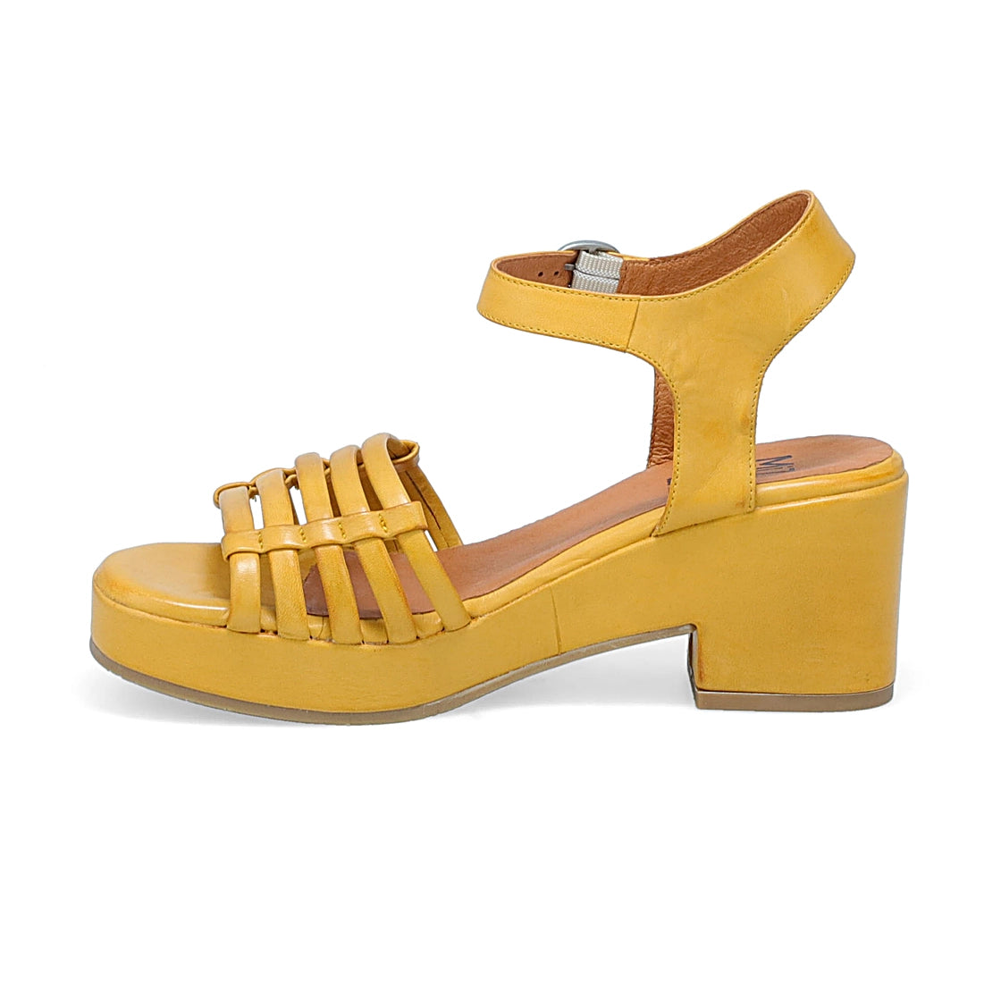 Graciela Platform Heel - Ochre