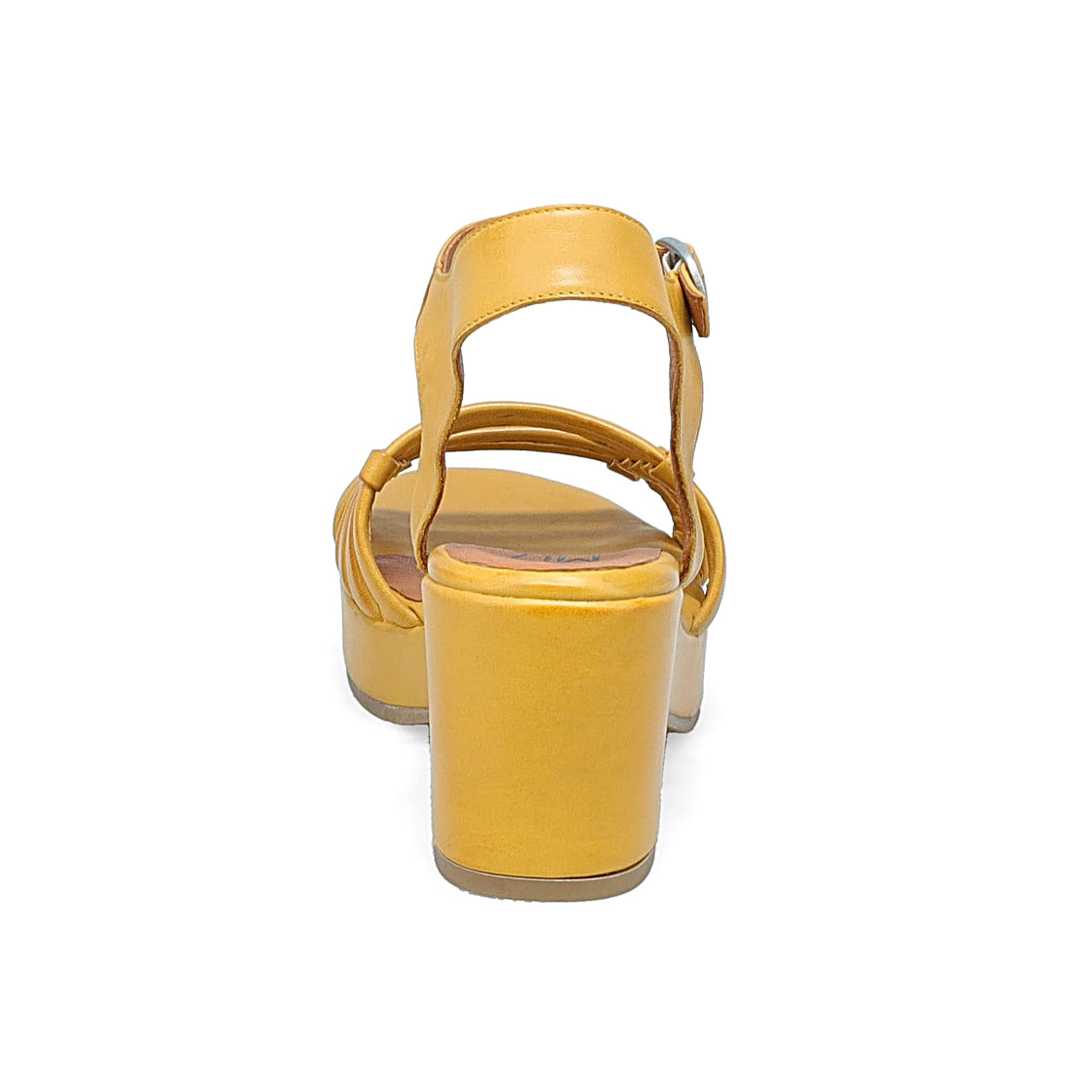 Graciela Platform Heel - Ochre