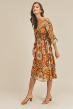 Load image into Gallery viewer, Carmen Midi Dress
