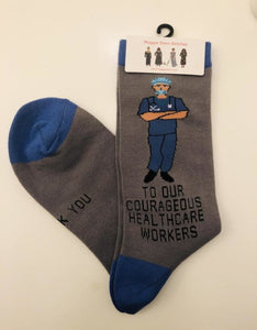 Healthcare Worker Crew Socks