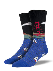 Golden Gate Bridge Men's Socks
