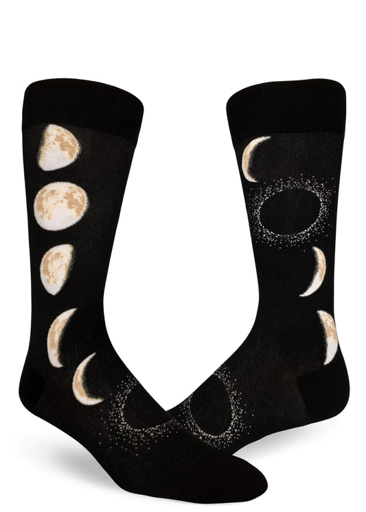 Moon Phase Men's Crew Socks