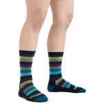 Load image into Gallery viewer, Women&#39;s Stripe Crew Lifestyle Sock
