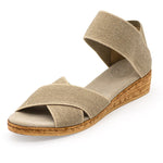 Load image into Gallery viewer, Peachtree Espadrille Sandal Linen
