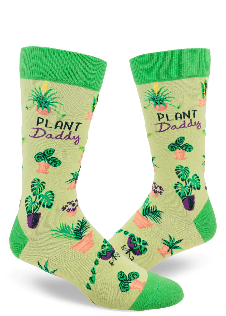 Plant Daddy Men's Crew Socks