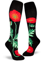 Load image into Gallery viewer, Bold Poppies Women&#39;s Knee Highs
