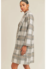 Load image into Gallery viewer, Charlie Plaid Coat
