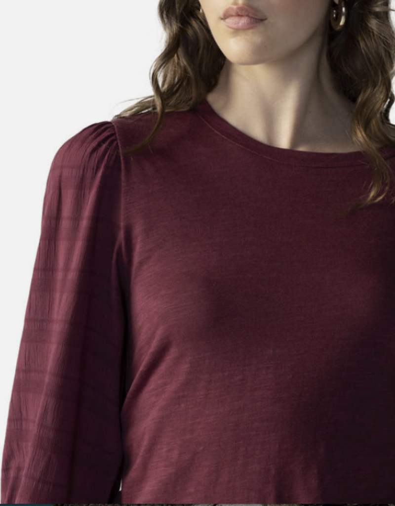 Wonderland Mixed Sleeve Tee