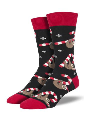 Merry Slothmas Men's Socks